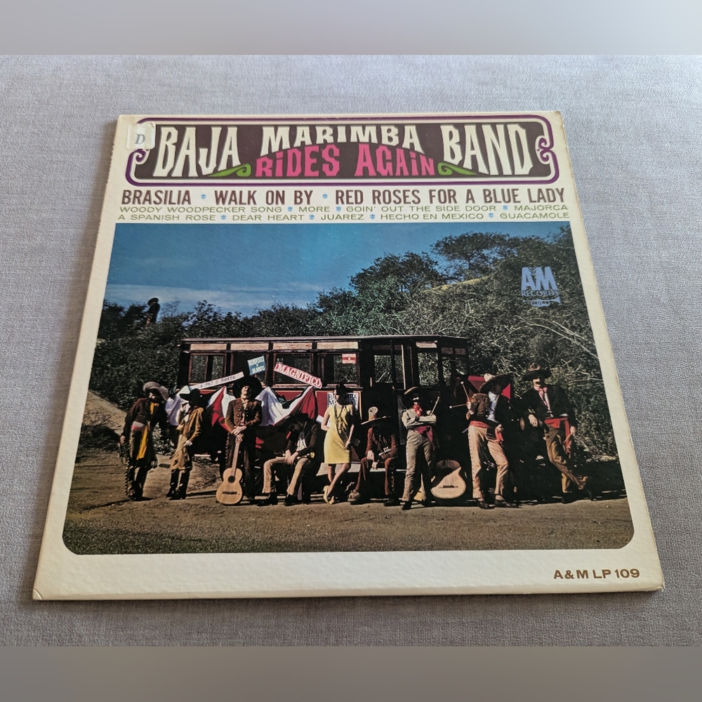 Baja Marimba Band Rides Again LP Vinyl Record